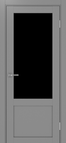 Полотно Турин 540ПФ.21 лакобель чёрный серый