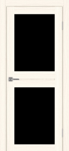 Полотно Турин 520.212 ясень светлый Размер 700х2000мм Покрытие Экошпон Стекло Черное