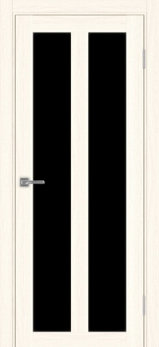 Полотно Турин  521.22 ясень светлый Размер 600х2000мм Покрытие Экошпон Стекло Черное