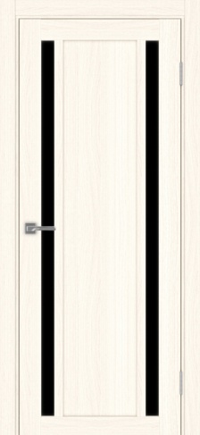 Полотно Турин  522.212 ясень светлый Размер 700х2000мм Покрытие Экошпон Стекло Черное