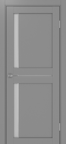 Полотно Турин 523.221АПC SB  серый Цвет Серый Размер 600х2000мм Покрытие Экошпон Стекло Матовое