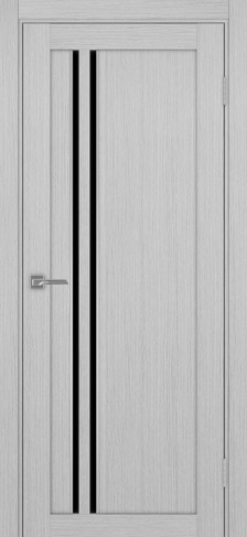 Полотно Турин  525АПС SC дуб серый Размер 800х2000мм Покрытие Экошпон Стекло Черное