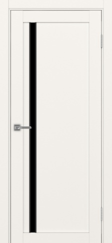 Полотно Турин  527АПС SB бежевый Цвет Бежевый Размер 700х2000мм Покрытие Экошпон Стекло Черное