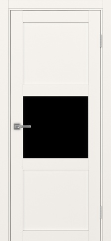 Полотно Турин 530.121 бежевый Цвет Бежевый Размер 800х2000мм Покрытие Экошпон Стекло Черное