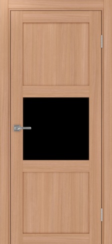 Полотно Турин 530.121 ясень тёмный Цвет Ясень тёмный Размер 600х2000мм Покрытие Экошпон Стекло Черное