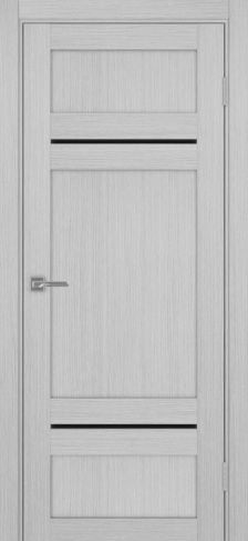 Полотно Турин  532.12121 дуб серый Цвет Дуб серый Размер 600х2000мм Покрытие Экошпон Стекло Черное