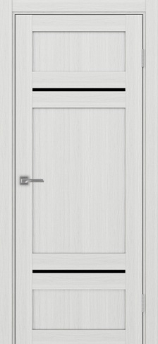 Полотно Турин  532.12121 ясень серебристый Цвет Ясень серебристый Размер 700х2000мм Покрытие Экошпон Стекло Черное