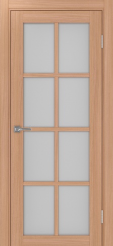 Полотно Турин 541 мателюкс ясень тёмный Цвет Ясень тёмный Размер 700х2000мм Покрытие Экошпон Стекло Матовое