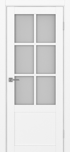 Полотно Турин 541ПФ.21 мателюкс белый снежный Цвет Белый снежный Размер 700х2000мм Покрытие Экошпон Стекло Матовое