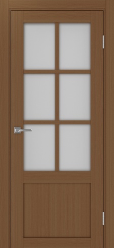 Полотно Турин 541ПФ.21 мателюкс орех Цвет Орех Размер 600х2000мм Покрытие Экошпон Стекло Матовое