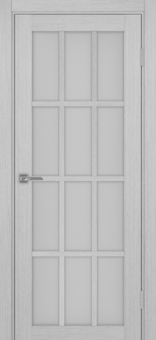 Полотно Турин 542 мателюкс дуб серый Цвет Дуб серый Размер 700х2000мм Покрытие Экошпон Стекло Матовое