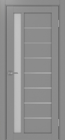 Полотно Турин 554АПП SC Цвет Серый Размер 700х2000мм Покрытие Экошпон Стекло Матовое