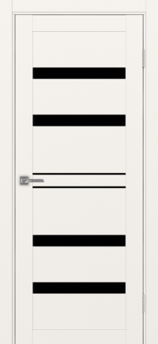 Полотно Турин 561 бежевый Цвет Бежевый Размер 700х2000мм Покрытие Экошпон Стекло Черное